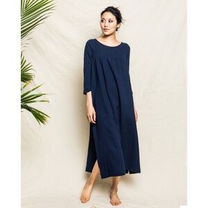 Petite Plume Provence Nightdress in Navy